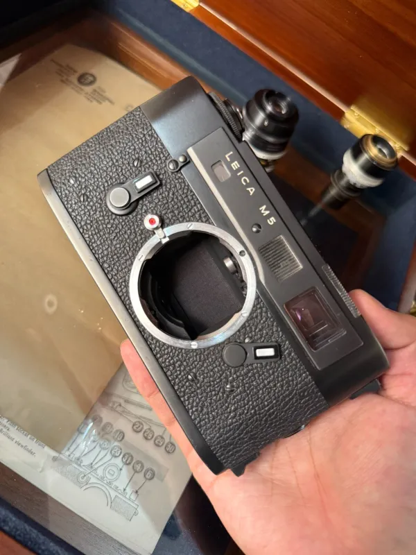 Leica 徕卡 M5 胶片机 黑色 旁轴胶片相机