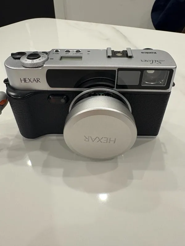 柯尼卡 Hexar AF 巧思AF 银色 35mm F2.0 胶片相机